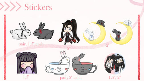 MDZS Stickers